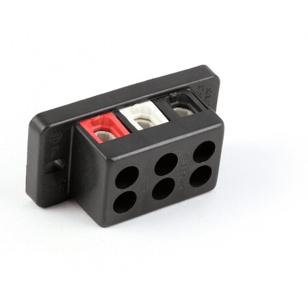 Bunn Terminal Block3 PoleRedWhtBlk 07038.0000